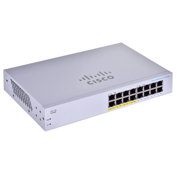 Network Switch Cisco CBS110 Unmanaged L2 Gigabit Ethernet (10/100/1000) (PoE) 1U Grey