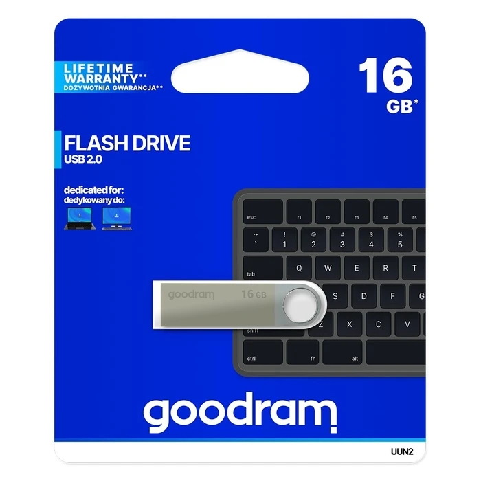 USB flash 16GB Goodram 2.0 Type-A Black,Silver