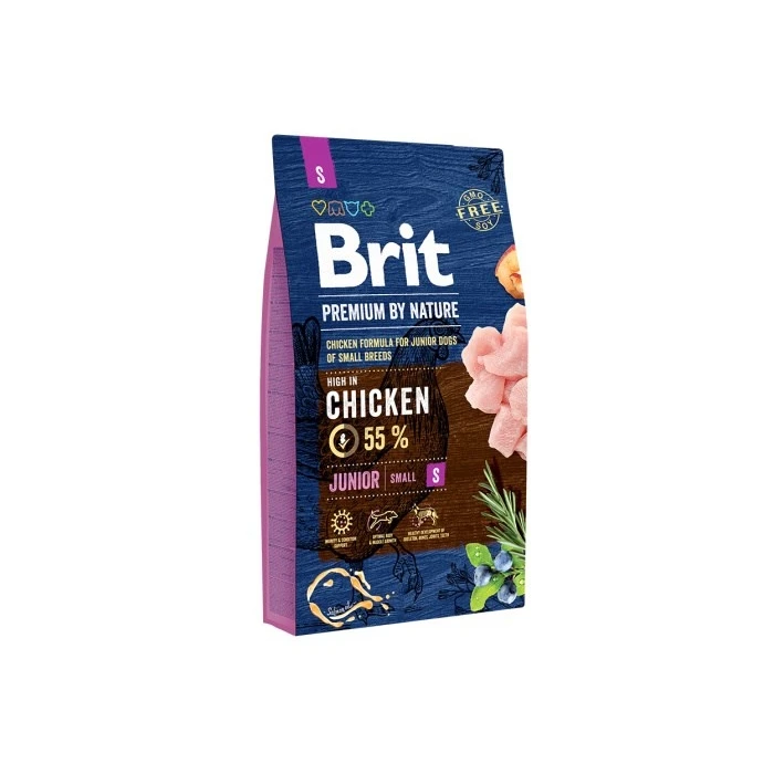 Ξηρά Τροφή Σκύλων Brit Premium by Nature S Junior 8kg