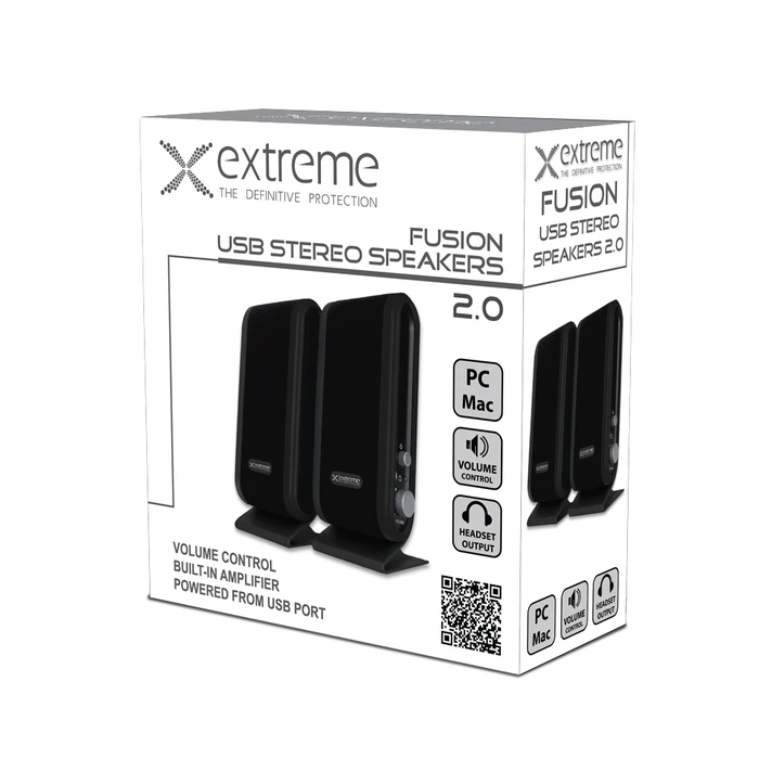 Ηχεία Extreme XP102s 2.0 channels 4 W Black