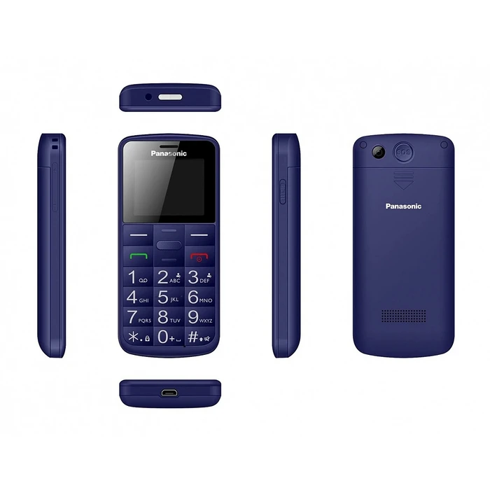Κινητό Τηλέφωνο Panasonic KX-TU110 4.5 cm (1.77") Blue Feature phone