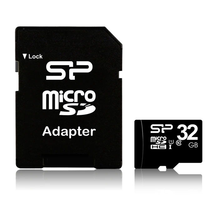 Κάρτα Μνήμης microSDHC 32GB Silicon Power SP032GBSTH010V10SP Class 10 UHS-I