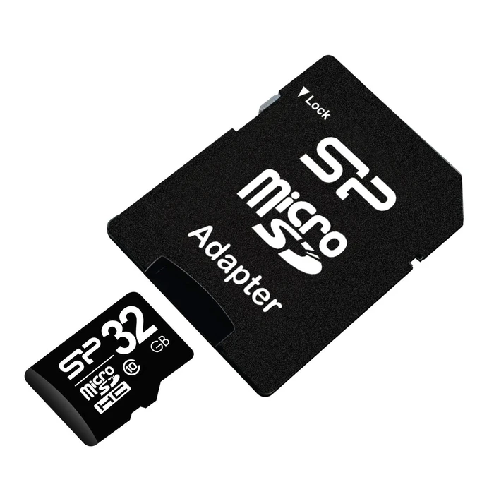 Κάρτα Μνήμης microSDHC 32GB Silicon Power SP032GBSTH010V10SP Class 10 UHS-I