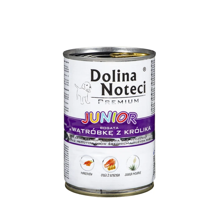 Υγρή Τροφή Σκύλων Dolina Noteci 5902921300397 Rabbit 400 g