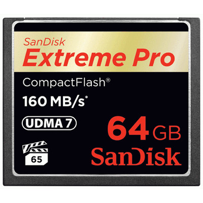 Product Κάρτα Μνήμης CF 64GB SanDisk Extreme 160MB/s SDCFXPS-064G-X46 base image