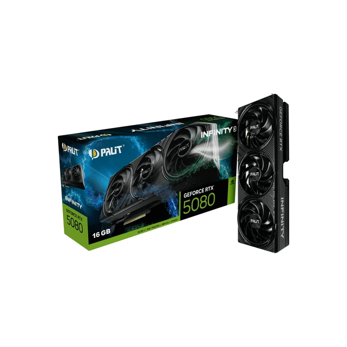 Palit GeForce RTX 5080 Infinity 3 16GB GDDR7 - Κάρτα Γραφικών
