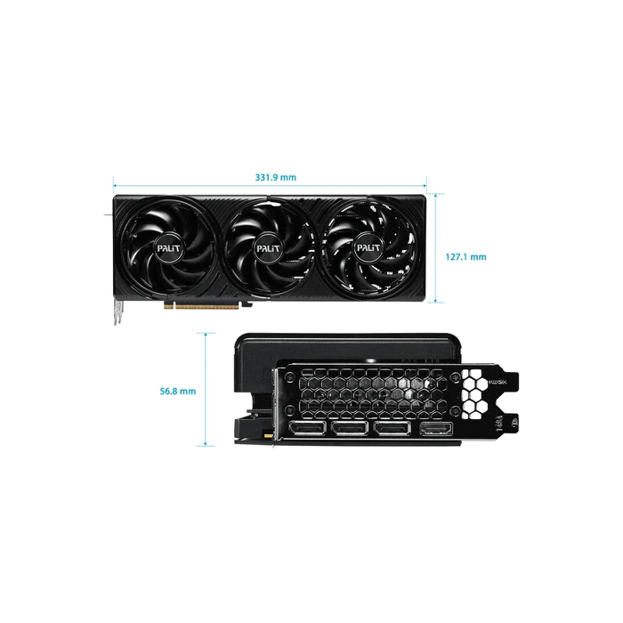 Palit GeForce RTX 5080 Infinity 3 16GB GDDR7 - Κάρτα Γραφικών