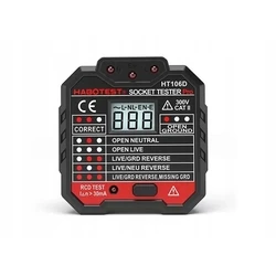 Tester Καλωδίων Socket with digital display Habotest HT106D