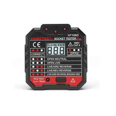 Product Tester Καλωδίων Socket with digital display Habotest HT106D base image