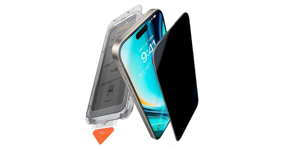 TORRAS Screen Protector iPhone 17 Pro Max Black - Techstores.gr