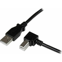 StarTech 2M Right Angle USB B Cable