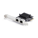 StarTech Network Card 2 Port TAA 10 100M 1G 2 5G 5G