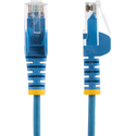 Network Cable StarTech 10m Blue Slim Cat6