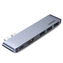 UGREEN Προσαρμογέας Hub 2xUSB C σε 3x USB 3.0 HDMI 60559