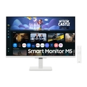 Samsung Computer Monitor LS27FM501EUXDU 27 inch FHD VA Smart Monitor White