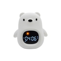 KIDDOBOO Φωτιστικό Νυκτός και Ξυπνητήρι SoundGlow Bear