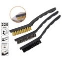 Shind Σετ Συρματοβουρτσες 3 Τεμ. 9 3x220mm