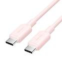 USB Cables Vention USB 2.0 Type C Male to Type C Male 3A Cable 2M Pink TRVPH