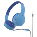 Belkin SOUNDFORM MINI Wired On-Ear Headphones USB-C 3.5mm Blue