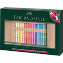 Faber Castell Polychromos Colouring Set 34 Pieces Pencil Roll