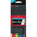 Faber Castell Coloured Pencils Black Edition 12 Pack