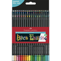 Faber Castell Colored Pencils Black Edition 36 Pieces Cardboard Box