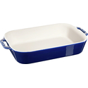 Πυρίμαχο σκεύος Staub ορθογώνιο κεραμικό Dark Blue 34 x 24 x 7.6 cm