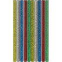 Hot Glue Sticks GOOBAY 11mm Glitter 10 Pieces 5 Colours