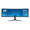 iiyama Monitor ProLite XCB4594DQSN B1 45 inch Curved Ultrawide VA 5120 x 1440 165Hz USB C Docking KVM