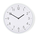 NEDIS Ρολόι τοίχου αθόρυβο λευκό CLWA1226WT