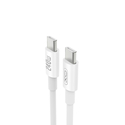 USB Cable XO High Speed Type C Male to Type C Male 240W 1m White