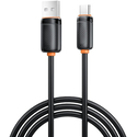 USB Cable XO High-Speed USB A male to USB Type-C male 15W 1.00m Black NB302