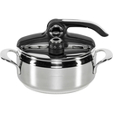 Lagostina Βαθιά Κατσαρόλα 3.Diva 22 cm 3,5 L