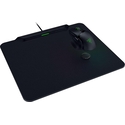 Razer Hyperflux V2 Σκληρό Ασύρματο Charging Puck Gaming Mousepad Αντιολισθητική Rubber Βάση