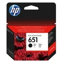 HP Μελάνι Inkjet No.651 Black C2P10AE