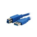 Καλώδιο USB MediaRange 3.0 AM/BM 3.0M Blue (MRCS149)