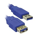 Καλώδιο USB MediaRange 3.0 Extension AM/AF 1.8M Blue (MRCS151)