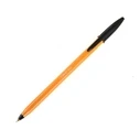 Στυλό Διαρκείας Bic Orange Fine 0.8 mm (Μαύρο) (110114) 20x