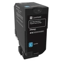 Toner Lexmark CS725 CYAN RET. P. CRTR HC (74C2HC0)