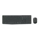 Σετ Πληκτρολόγιο Και Ποντίκι Ασύρματο Logitech MK235 GR (Black) (LOGMK235GR)