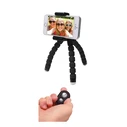 Τρίποδο - Μίνι MediaRange Universal With Flexible legs and remote shutter, Black (MRMA205)