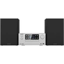 Kenwood M-925DAB Micro Hi‑Fi System with DAB+, Bluetooth, CD, USB - Silver