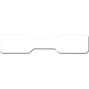 Seiko Instruments SLP-JWL 42100728 - 1050 Label Roll Stickers 11x51.5mm White