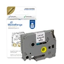 Πλαστική Ταινία Ετικετογράφου MediaRange (Brother TZ-221/TZe-221) 9 mm x 8 m