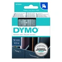 Ταινία Ετικετογράφου Dymo Standard 45020 12 mm x 7 m (Λευκά Γράμματα σε Διάφανο Φόντο)