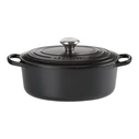 Le Creuset Signature Oval Roaster 31 cm Black