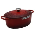 Le Creuset Πλαστήρι Oval Signature Cherry Red 40cm