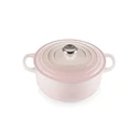 Le Creuset Signature Κατσαρόλα Στρογγυλή Χυτοσίδηρος 20 cm - Shell Pink (2.4 L)