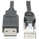 Default Eaton USB-A to RJ45 Rollover Console Cable M/M Cisco Compatible 2