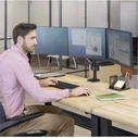 Βάση για Οθόνες Fellowes Platinum Series Triple Monitor Arm